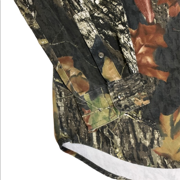 Russell Outdoors Youth Explorer Camo Long-Sleeve Button Down Shirt - Picture 3 of 8